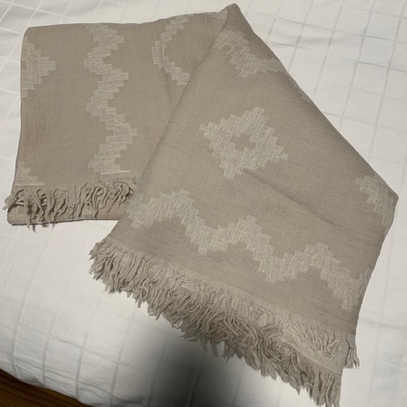 wilfred ‘diamond mosaic blanket scarf' - Picture 3 of 5